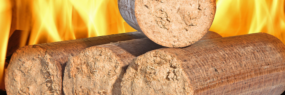 Holzbriketts