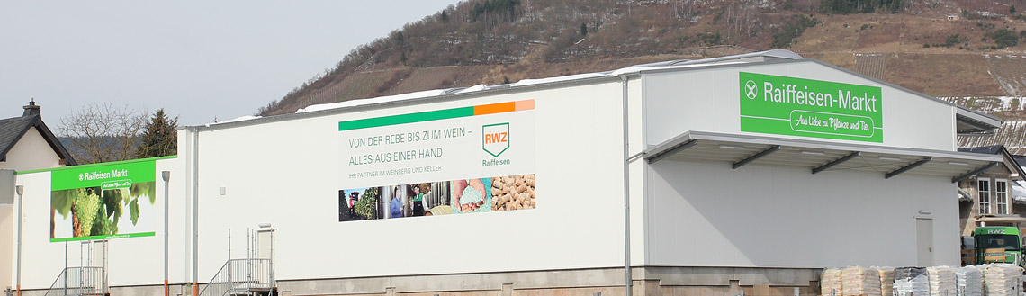 RWZ-Kellerei- und Agrarzentrum / Raiffeisen-Markt Moselkrampen